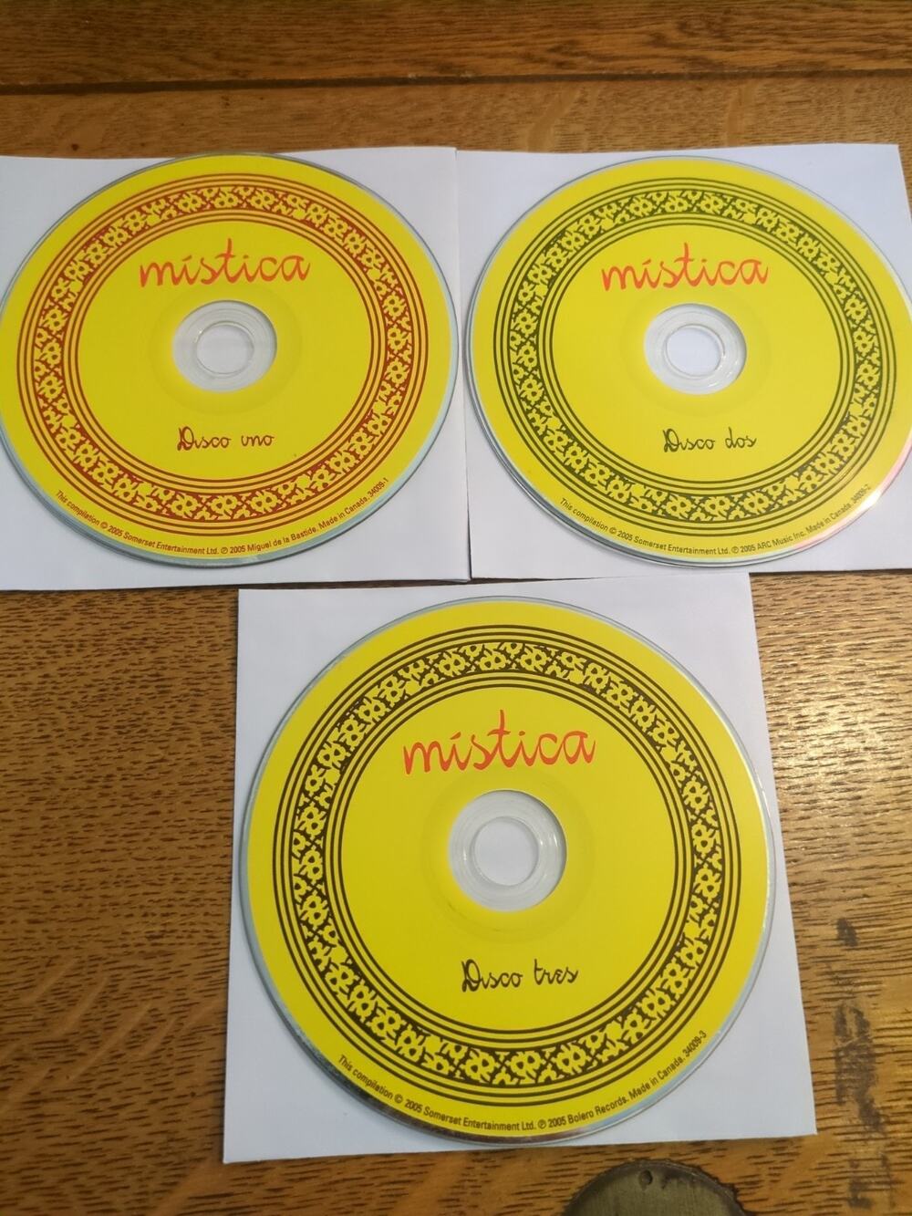 Mistica - The Passion of the Spanish Guitar 3 CD Discs Only